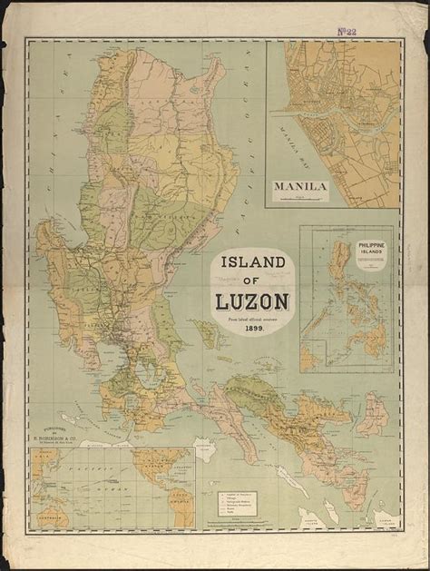 Island Of Luzon Norman B Leventhal Map And Education Center