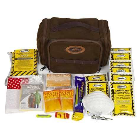 Lifeline First Aid 20 Piece Nylon All Purpose Disaster Preparation Kit