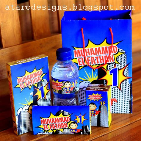 Maybe you would like to learn more about one of these? ATARO DESIGNS: Desain Ulang Tahun Anak Tema Superhero