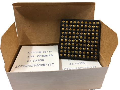 Winchester 41 Small Rifle Nato Spec Military Primers Annealed Box Of