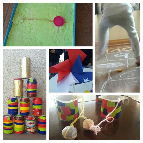 Grupo 3 a las 9:30 a.m. Juegos típicos chilenos hechos DIY en casa para jugar con ...