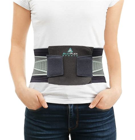 Allyflex Sports Small Back Brace For Female Lower Back Pain Breathable