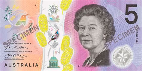 Rba Banknotes And5 Banknote