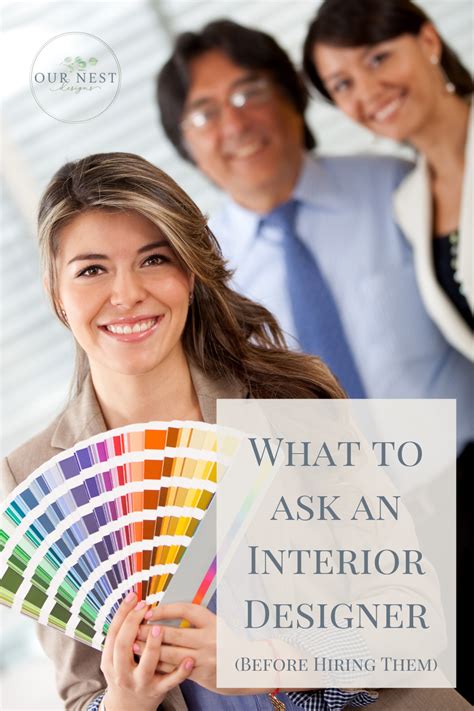 What To Ask An Interior Designer Interior Decorating Interior Design