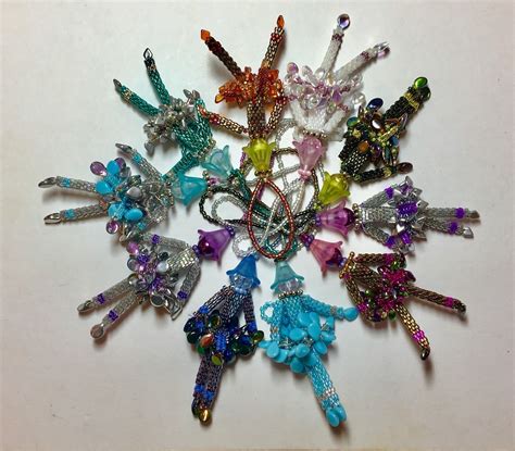 Beaded Woodland Fairies Tutorial Etsy Uk