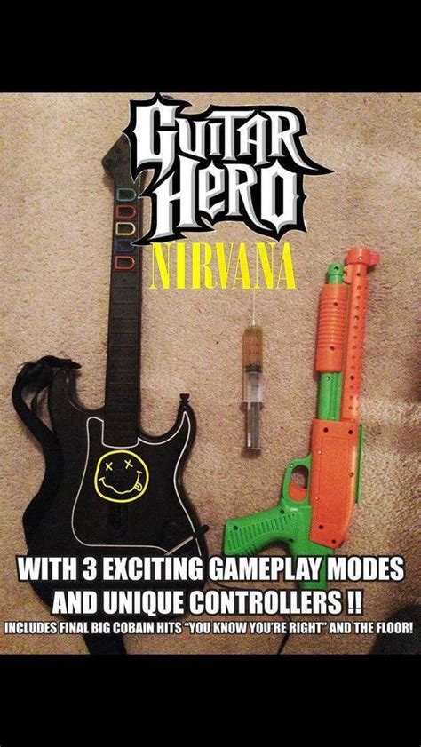 Guitar Hero Nirvana Nirvana Guitar Hero Guitar