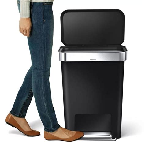 A Sleek Simple Human Trash Can Because Even Your Garbage Deserves An