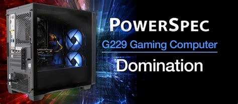 Powerspec G229 Gaming Pc Intel Core I5 11400f 26ghz Processor Nvidia