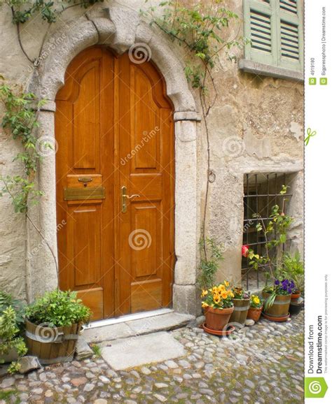 Villa Italy Tuscany Arched Door Stock Photo Image Of Architecture