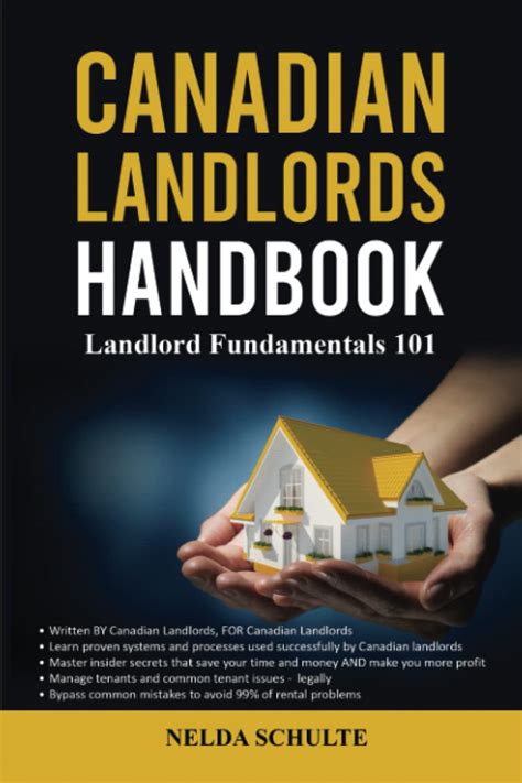 canadian landlords handbook landlord fundamentals 101 schulte nelda 9798356019746 books