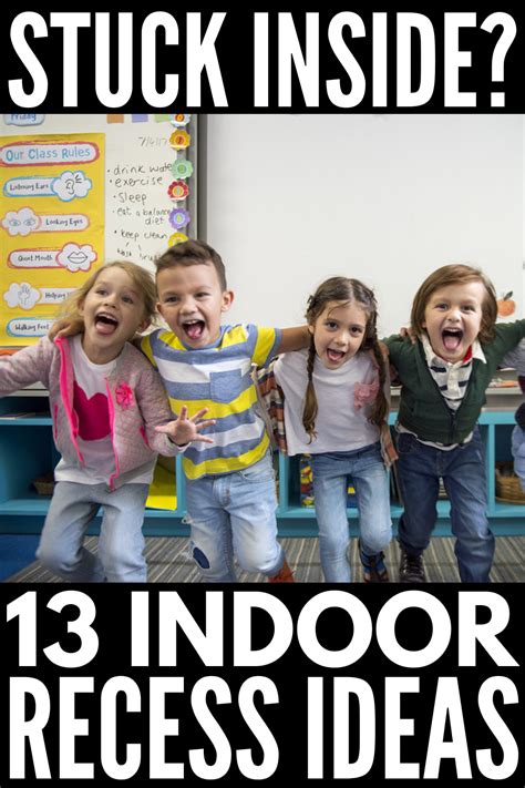 This indoor game can get a little giggly, so be warned! Rain rain go away! 13 indoor recess activities for kids ...
