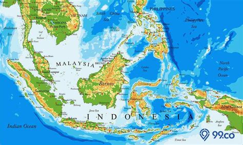 Peta Indonesia Lengkap Dengan Gambar Dan Nama 38 Provinsi 50 OFF