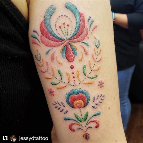 Embroidery Tattoo Tattoo Designs For Women