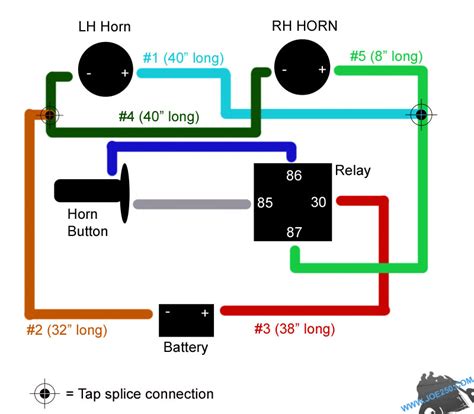 Train Horn Wiring Diagram With Relay