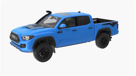 Toyota Tacoma Trd Pro Voodoo Blue 2021 3d Model Turbosquid 1744126