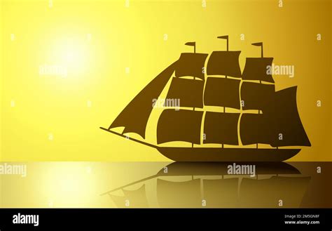 Sailing Ship Vector Stock Vector Image And Art Alamy