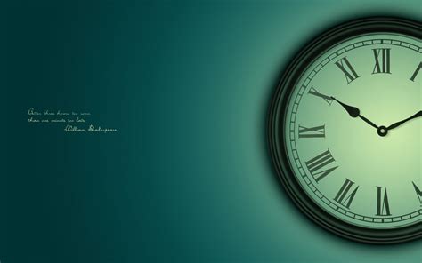 Wallpaper Illustration Quote Clocks Time Circle Brand Teal