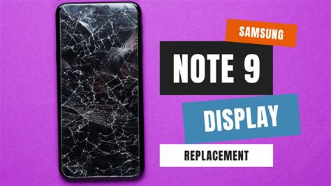 Samsung Galaxy Note Screen Repair Display Replacement Repair Video