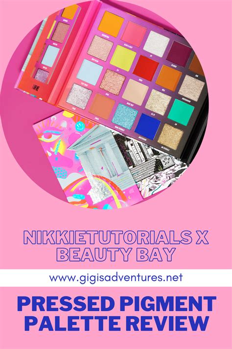 Nikkietutorials x beauty bay pressed pigment palette | so, is it worth it? NikkieTutorials x Beauty Bay Pressed Pigment Palette ...