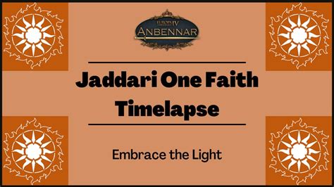 Jaddari One Faith Timelapse Euiv Anbennar Mod Youtube