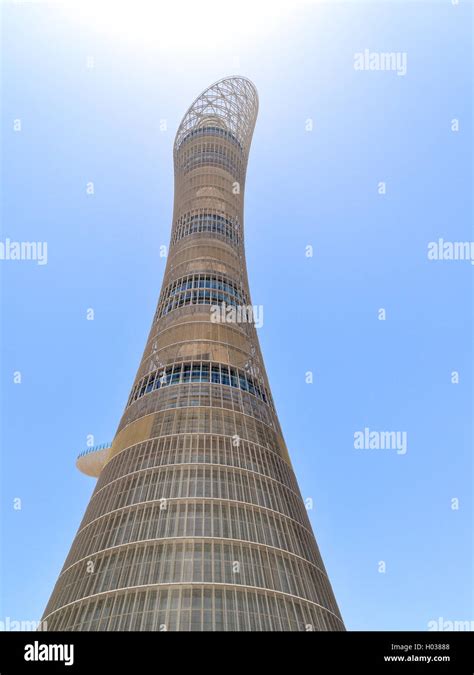 The Torch Doha Aspire Tower The Tallest Structure In Qatar Stock