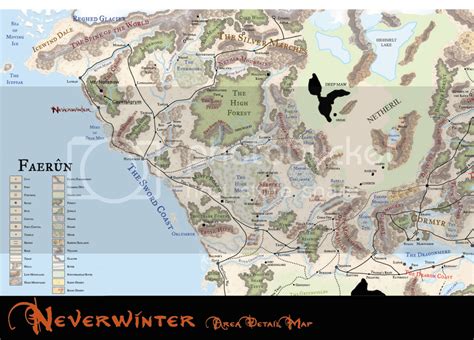Neverwinter Area Map — Perfectworld Neverwinter