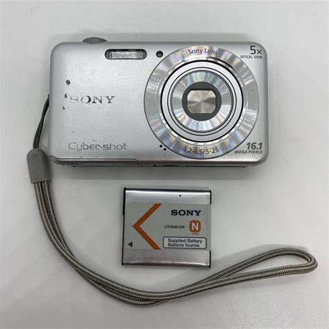 sony cyber shot dsc w710 16 1mp digital camera silver w battery tested 27242862067 ebay