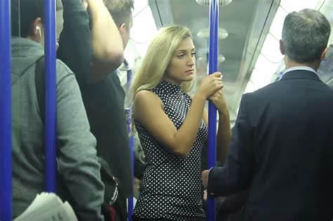 Men Help Woman Being Groped On Tube Daily Star