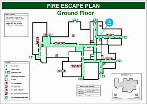 Fire Escape Diagram Templates