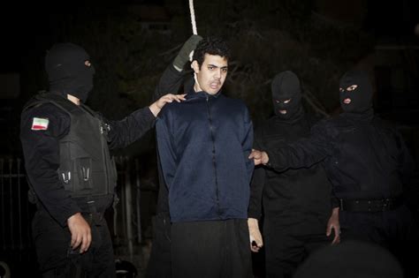 Iran Publicly Hangs 2 In Tehran For Mugging Beating Man With Machete