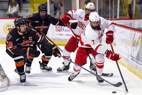 No 1 Mens Hockey Snatches Win Over Princeton In Penalty Driven Game