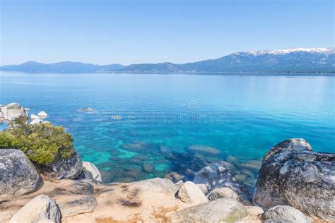 Lake Tahoe Stock Image Image Of Cloud Peaceful Environmental 30652905