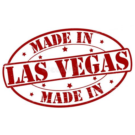 Made In Las Vegas Stock Illustration Illustration Of Sign 109932582