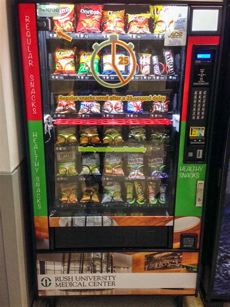 Forcing People At Vending Machines To Wait Nudges Them To Buy Healthier Snacks The Salt Npr