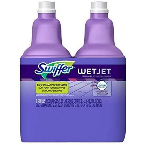 Swiffer Wetjet Multi Purpose Floor Cleaner Solution Refill With Febreze