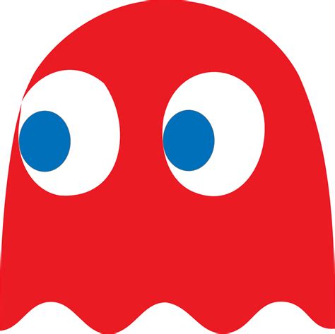 Pacman Red Ghost Png - PNG Image Collection png image