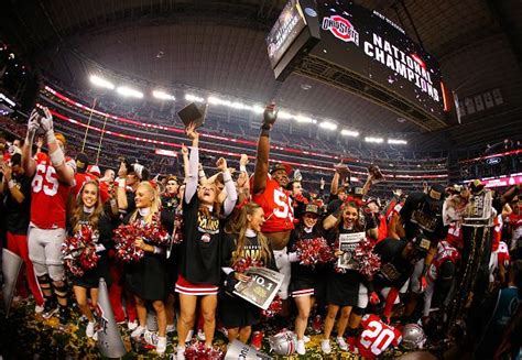 Pretty Great Photos From Ohio State S National Championship Celebration Sbnation Com