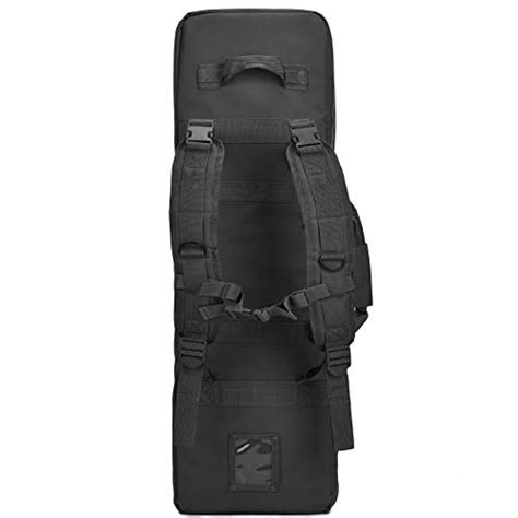 Double Long Rifle Gun Case Bag Tactical Rifle Backpack Pistol Soft
