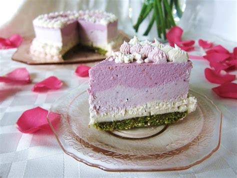 Raw Pretty In Pink Birthday Cheesecake Fragrant Vanilla Cake