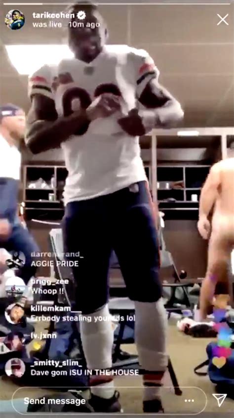 NFL Players Celebratory Livestream Accidentally Exposes Naked Teammate To All Of Instagram