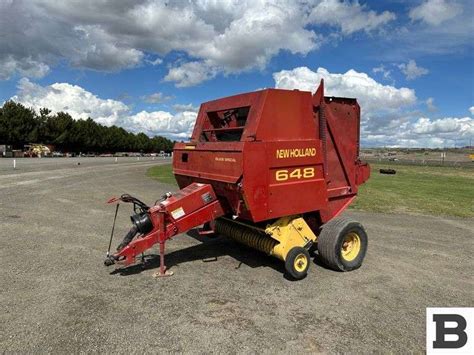 New Holland 648 Silage Special Baler Booker Auction Company