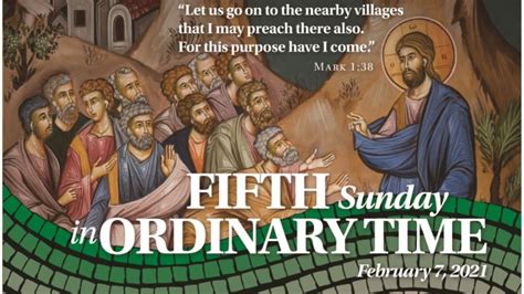 Fifth Sunday In Ordinary Time Youtube