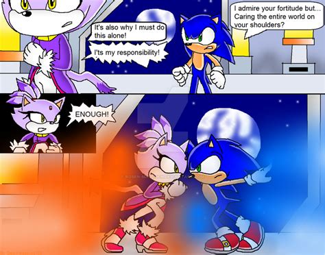 Sonic Rush Sonic Vs Blaze Comic By Kaik0 Sama On Deviantart