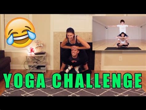 Yoga Moves For Couples The Yoga Challenge We Suck At Yoga Frankie