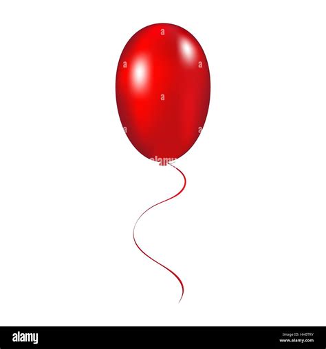 Red Balloon Vector Stock Vector Image Art Alamy