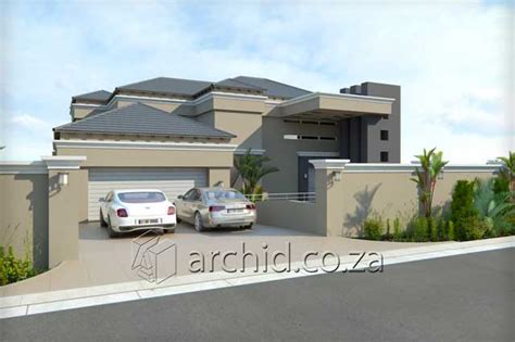 Beautiful 3 Bedroom Tuscan House Plan Double Story House Archid