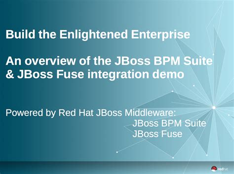 It allows you to define routing and mediation rules in a variety of languages and between many osgi support is offered out of the box, allowing you to deploy your solution to the container of your choice, for example red hat jboss fuse, or. Eric D. Schabell: The Most Popular Way to Get Started ...