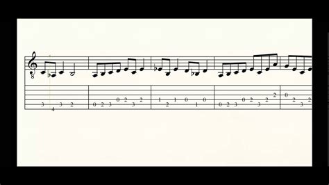 Opens by means of the guitar pro program. Guitar Tab - Grieg - In the Hall of the Mountain King - Slow - YouTube