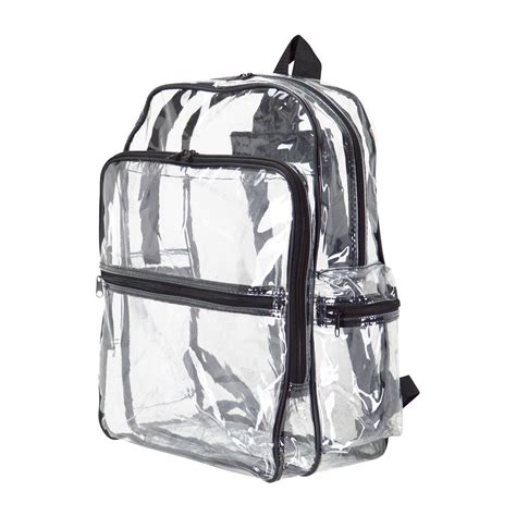 Impecgear Kids Clear Backpack Adults School Clear Backpack Outdoor