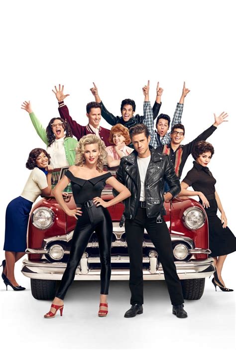 Inside The Fashion Of Grease Live From Inside The Fun Retro Fashion Of Grease Live E News